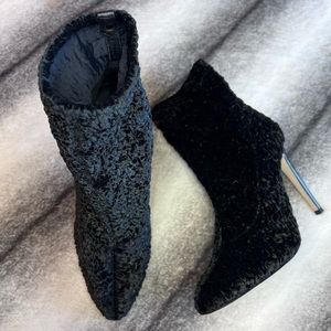 Giuseppe Zanotti Fitzgerald Stretch Nero Black Bootie Heeled Boots